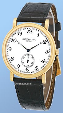 Patek Philippe Gent's 18K Yellow Gold  #5022  Officer's Calatrava