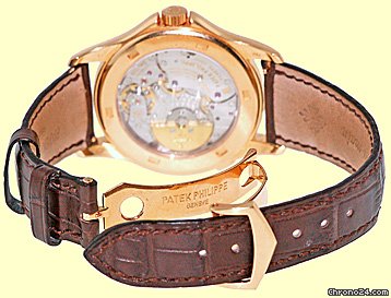 replica Patek Philippe Gent's 18K Rose  World Timer Strapwatch WATCHES 1 