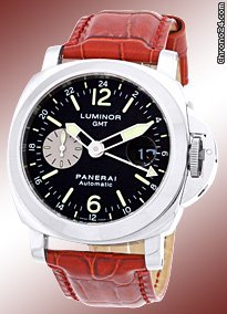 Panerai Gent's Stainless Steel 44mm  Luminor GMT PAM 88 Strapwatch