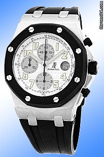 Audemars Piguet Gent's Stainless Steel  Royal Oak Offshore Rubberclad Chronograph Strapwatch [On Hold]