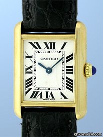 Cartier Louis Cartier Classic Tank Strapwatch