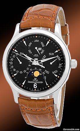 Jaeger-LeCoultre Gent's Stainless Steel  Master Perpetual Calendar Strapwatch [On Hold]