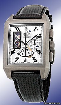 Zenith Grande Port Royal El Primero Open T Concept Chronograph Strapwatch [On Hold]