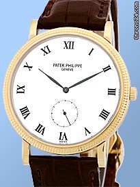 Patek Philippe Gent's 18K Yellow Gold  Calatrava Ref # 3919