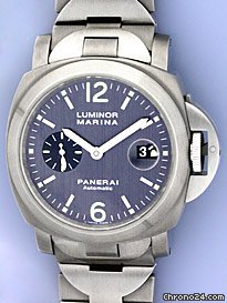 Panerai Gent's Titanium & Stainless Steel  44mm Luminor Marina