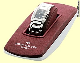 replica Patek Philippe Lady's Stainless Steel  Diamond Twenty-4 WATCHES 1 