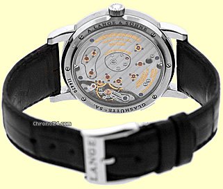 replica A. Lange & Sohne Gent's 18K White Gold A  Lange 1 Strapwatch WATCHES 1 