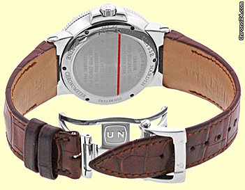 replica Ulysse Nardin Gent's Stainless Steel Maxi Marine Chronometer WATCHES 1