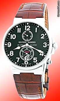 Ulysse Nardin Gent's Stainless Steel  Maxi Marine Chronometer