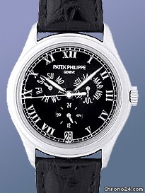 Patek Philippe Gent's Platinum  Ref# 5035P Annual Calendar Strapwatch