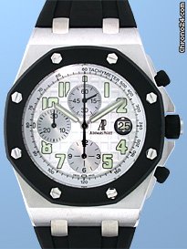 Audemars Piguet Gent's Stainless Steel  Royal Oak Offshore Rubberclad Chronograph