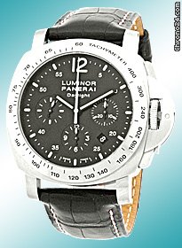 Panerai Gent's Stainless Steel  Luminor Daylight Chronograph PAM250 Strapwatch