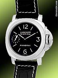Panerai Gent's Stainless Steel  PAM 111 Luminor Marina Strapwatch [On Hold]