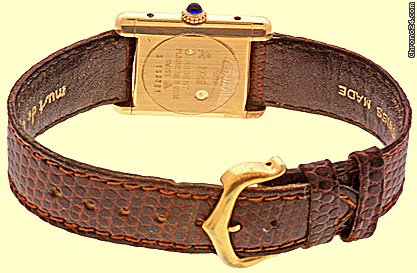 replica Cartier Classic Tank Strapwatch WATCHES 1 