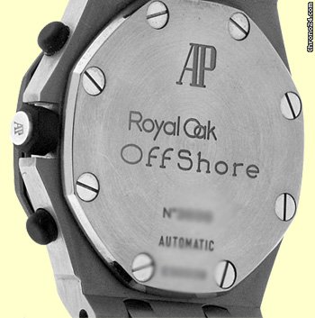 replica Audemars Piguet Gent's Stainless Steel  Royal Oak Offshore Rubberclad Chronograph Strapwatch WATCHES 1 