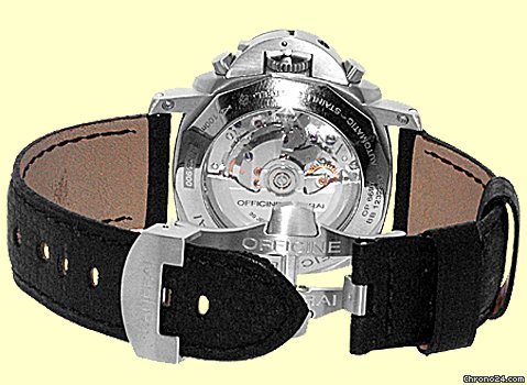 replica Panerai Gent's Stainless Steel  PAM212 Luminor Flyback Chronograph WATCHES 1 