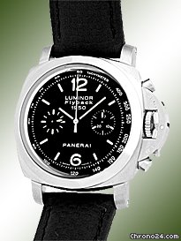Panerai Gent's Stainless Steel  PAM212 Luminor Flyback Chronograph