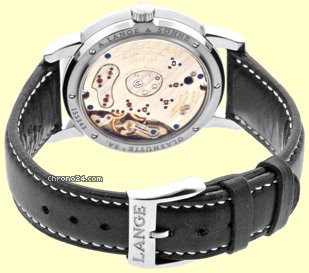 replica A. Lange & Sohne Gent's 18K White Gold A  Lange 1 Luminous Strapwatch [On Hold] WATCHES 1 