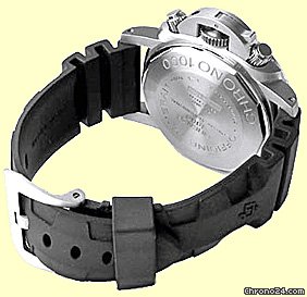 replica Panerai Gent's Stainless Steel  Submersible 1000M Chronograph PAM00187 WATCHES 1 