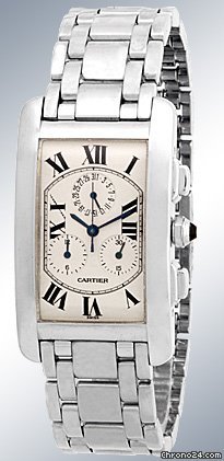 Cartier Tank Americaine Chronograph