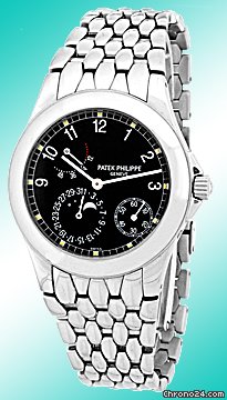 Patek Philippe Gent's Stainless Steel  # 5085 Power Reserve Moonphase