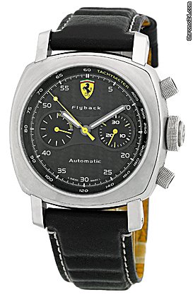 Panerai Limited Edition Gent's Stainless Steel  Ferrari Flyback PAM00014 Chronograph