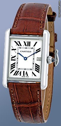 Cartier Louis Cartier Classic Tank Strapwatch [On Hold]
