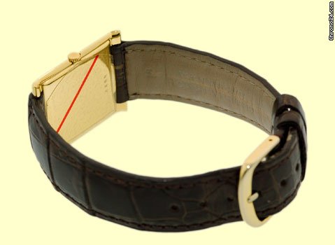 replica Audemars Piguet Gent's 18K Yellow Gold  Square Classique Strapwatch WATCHES 1 