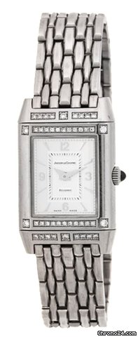 Jaeger-LeCoultre Lady's 18K White Gold  Reverso Diamond Florale