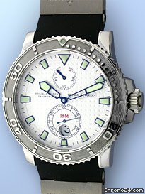 Ulysse Nardin Gent's Stainless Steel  1846 Maxi Marine Diver Chronometer