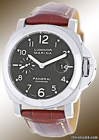 Panerai Gent's Stainless Steel  Luminor Marina PAM164 44mm Strapwatch