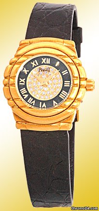 Piaget Tanagra Pave & Onyx Diamond Dial