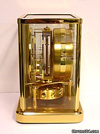 Jaeger-LeCoultre 24K Gold Plated Brass Atmos Elysee Desk Clock WATCHES 2