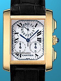 Cartier Tank Francaise Chronograph Strapwatch