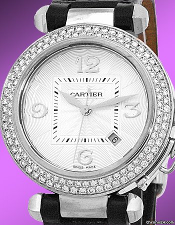 replica Cartier Diamond Pasha 32mm Strapwatch WATCHES 1 