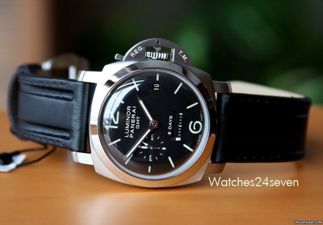 replica Panerai PAM 233 N GMT 8 Day Mechanical Movement 1950 case 44 mm: Retail WATCHES 1 