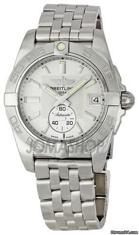 Breitling Galactic 36 Automatic Silver Dial Unisex Watch A3733011-G706SS