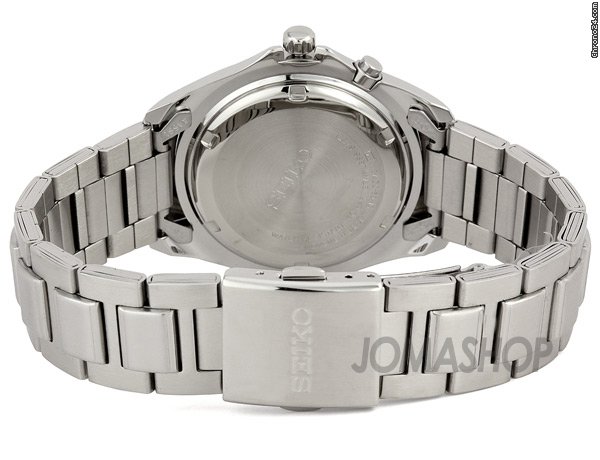 replica Seiko Stainless Steel Silver Dial Kinetic Mens Watch SKA475 WATCHES 1 