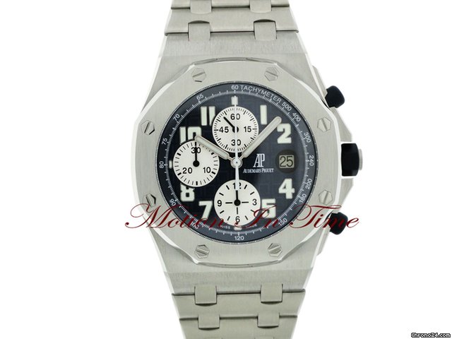 replica Audemars Piguet ROYAL OAK OFFSHORE "THEMES" STAINLESS STEEL ON BRACELET WATCHES 1 