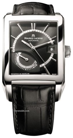 Maurice Lacroix Pontos Rectangulaire Reserve de Marche XL  NEU incl B+P