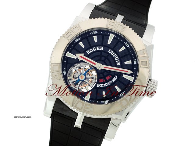 Roger Dubuis EASY DIVER TOURBILLON STEEL & WHITE GOLD 48mm LIMITED 280 PC