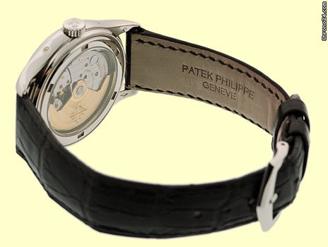replica Patek Philippe Gent's Platinum  Ref # 5056-P Annual Calendar Strapwatch WATCHES 1 