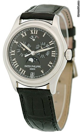 Patek Philippe Gent's Platinum  Ref # 5056-P Annual Calendar Strapwatch