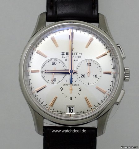 Zenith Captain Chronograph  NEU incl MWST mit Box + Papier