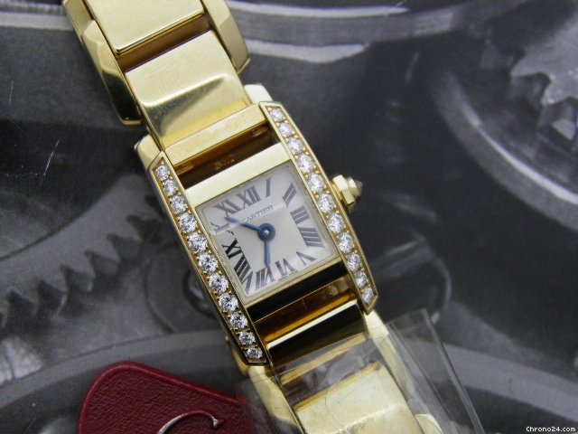 replica Cartier Mini Tank Francaise WATCHES 1 