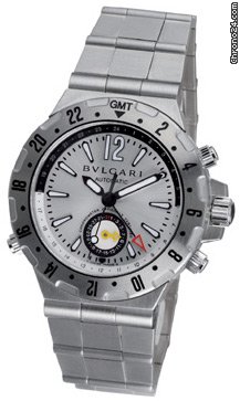 Bulgari Diagono Professional Aria Mens Watch GMT40C5SSD