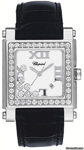 Chopard Happy Sport Sqaure Ladies Watch 278504-2001