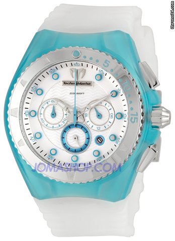 Technomarine Cruise Beach Chrono Turquoise And White Watch 109014