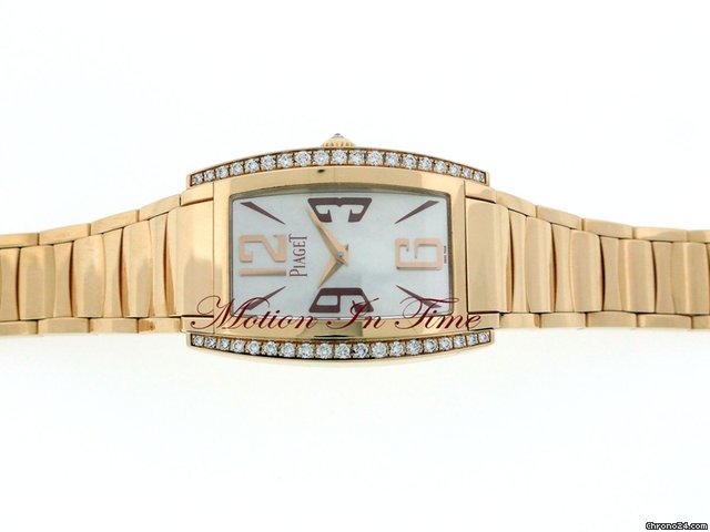 replica Piaget LIMELIGHT TONNEAU ROSE GOLD DIAMOND MEDIUM LADIES' SIZE WATCHES 1 