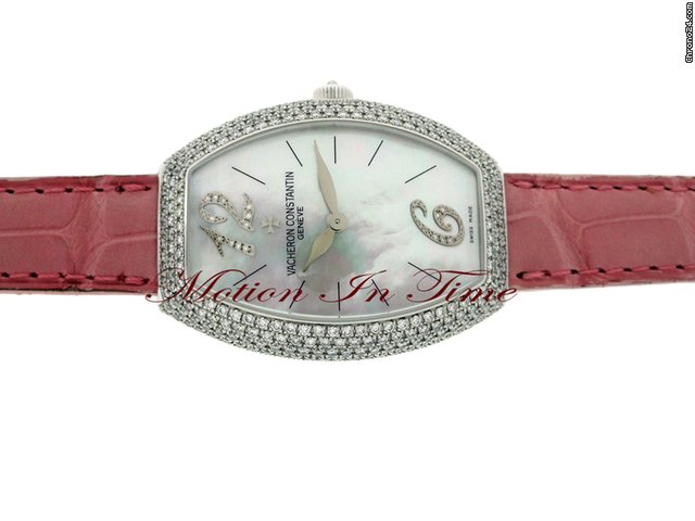 replica Vacheron Constantin LADIES' EGERIE WHITE GOLD DIAMOND WATCHES 1 